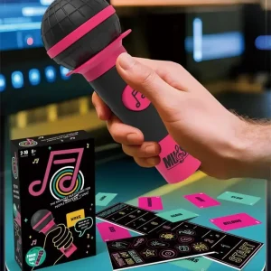 Grab Microphone ,Family Karaoke Game 2-10Players Board Game for Bad Singers