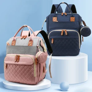 Foldable baby Travelling bed backpack infant carrier bag
