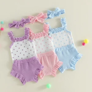 Infant Baby Girl Summer Outfit